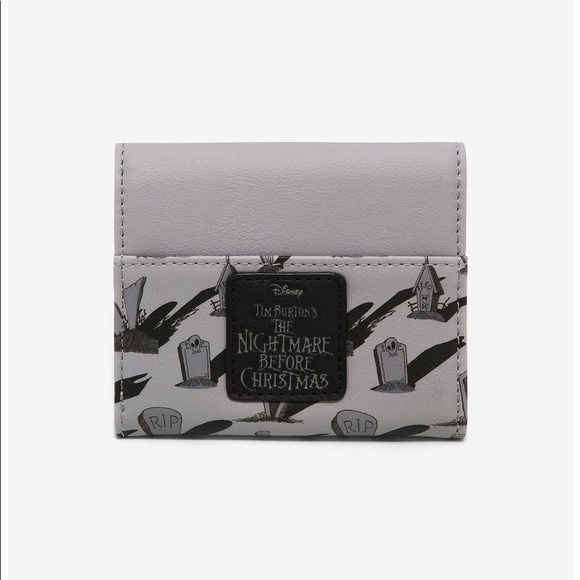 Loungefly Handbags - NWT Loungefly The Nightmare Before Christmas Zero Mini Flap Wallet